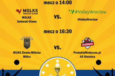 Po raz pierwszy w historii SUPERPUCHAR DOLNEGO ŚLĄSKA w siatkówce kobiet i mężczyzn